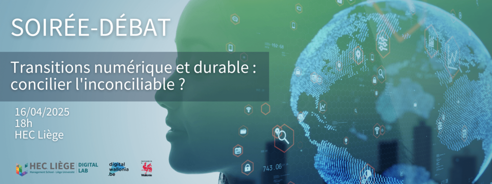 Evening debate: "Digital and sustainable transitions: reconciling the irreconcilable?"