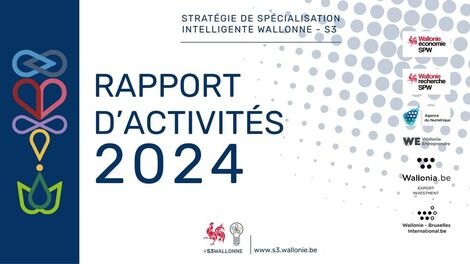 Ill. Le rapport d’activités 2024 de la stratégie S3 wallonne est en ligne
