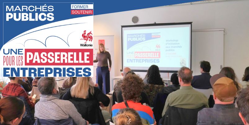 Passerelle marchés publics : un programme de formations gratuit pour aider les entreprises wallonnes à décrocher des contrats publics