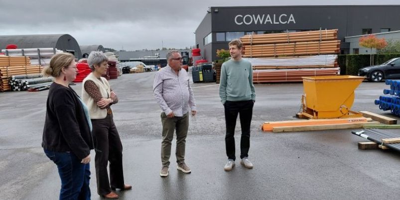 Le SPW EER rencontre le Cluster H2O et découvre l’expertise de Cowalca au cœur du secteur wallon de l’eau